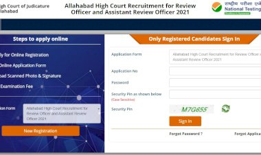 Allahabad High Court AHC Computer Assistant CA Online Form 2021