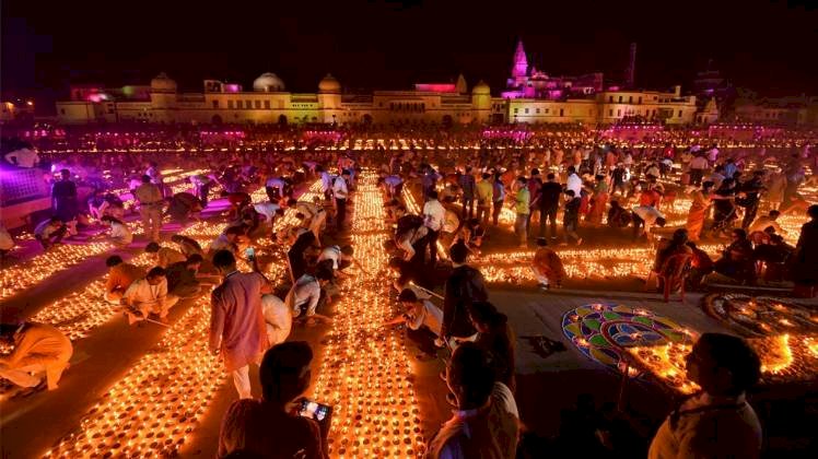 दीपोत्सव में बन सकता है दस लाख दीप जलाने का रिकार्ड राम मंदिर