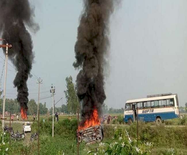 Lakhimpur Kheri Violence: हिंसा में क्रास एफआइआर, 10-15 अज्ञात लोगों के खिलाफ मामला दर्ज; तेजिंदर सिंह विर्क पर भी शक