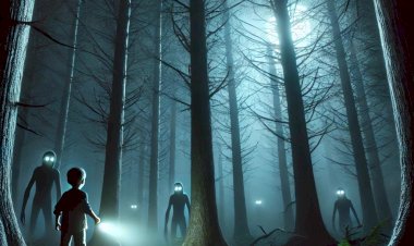 साहसी बच्चे : सब "भूतिया जंगल" कहते थे।